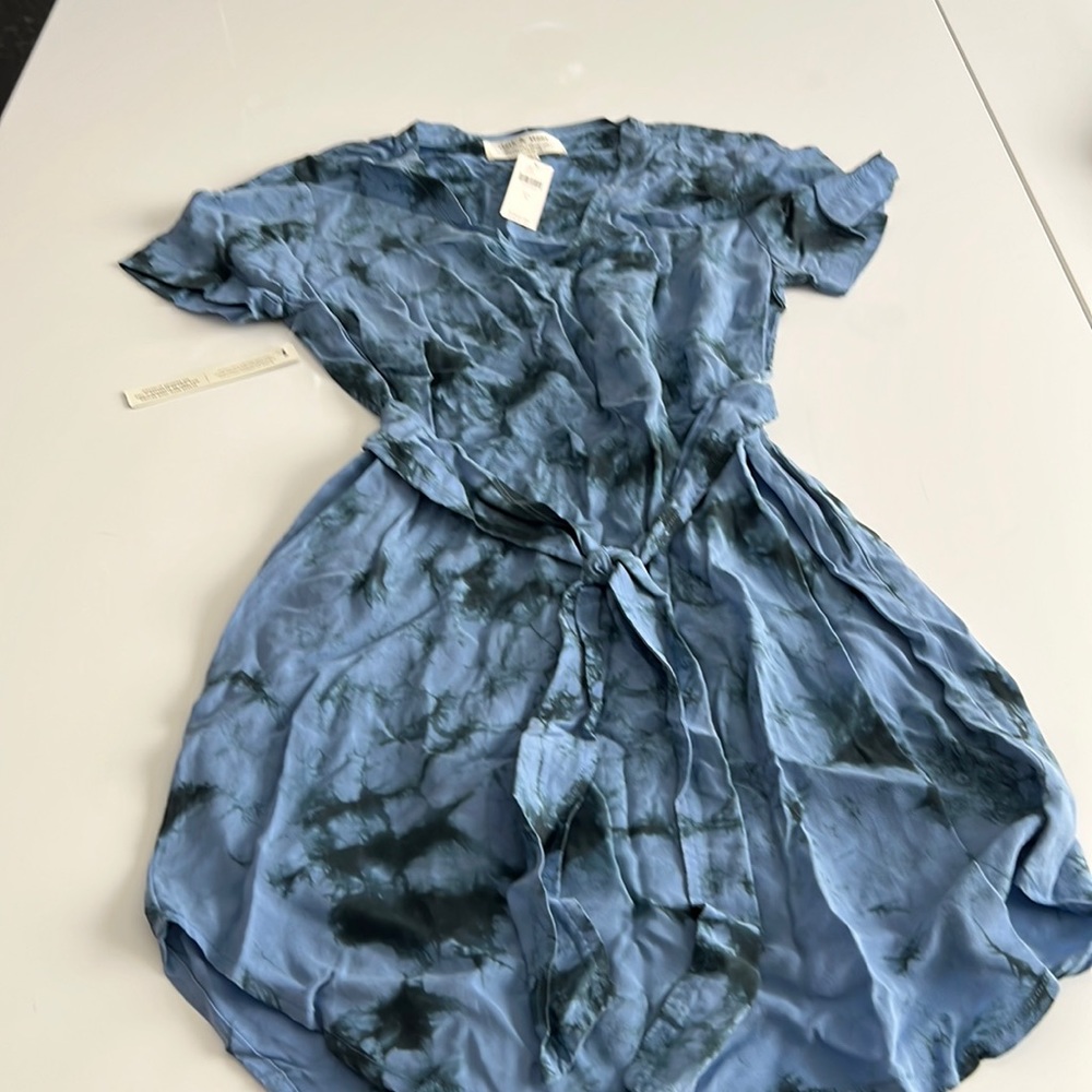 Anthropologie tie dye dress